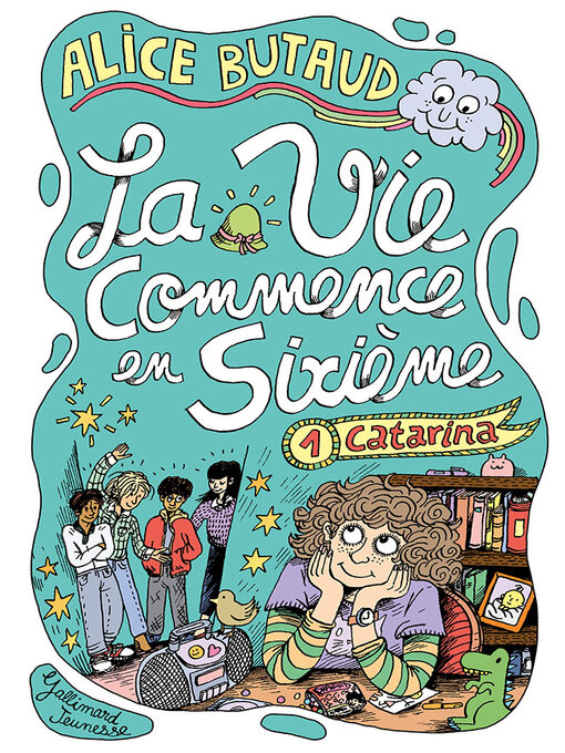Cover image for La vie commence en sixième (Tome 1)--Catarina